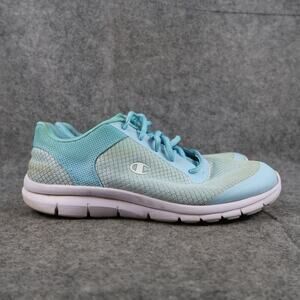 Champion Shoes Womens 9.5 Athletic Trainers Lightweight Casual Active Blue White